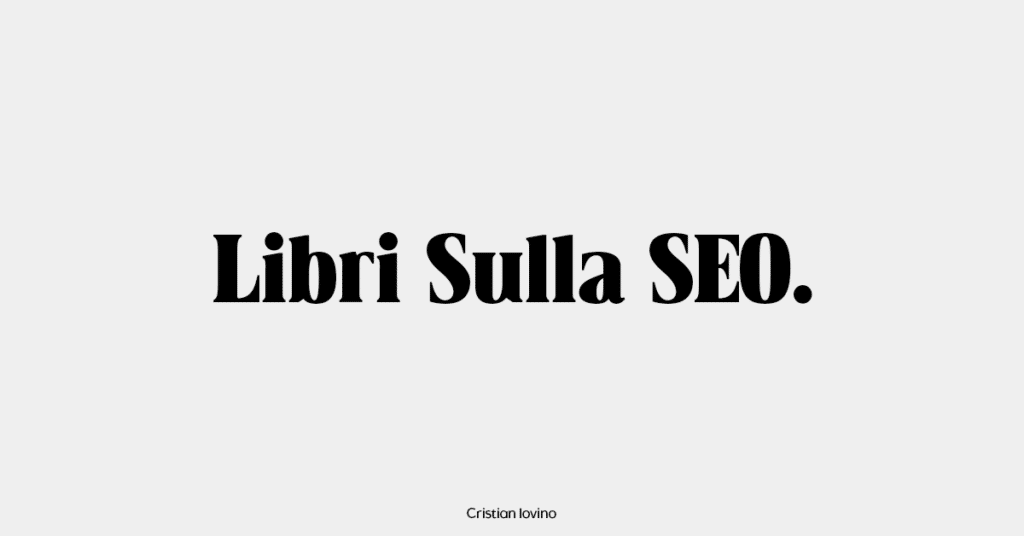 migliori libri SEO da leggere assolutamente