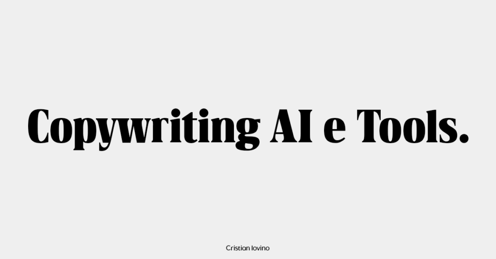 cos'è il copywriting ai e quali sono i migliori tool di scrittura ai