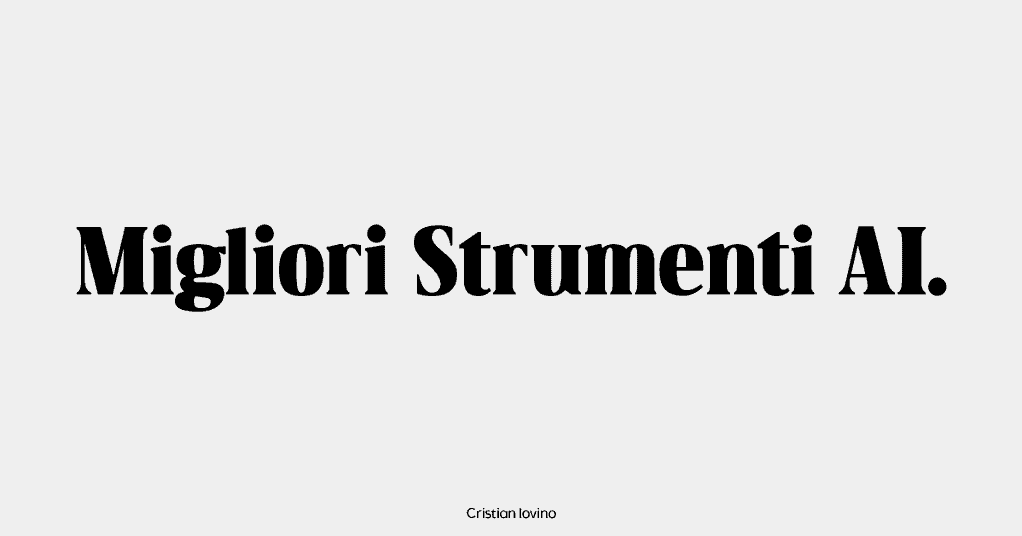 i migliori strumenti AI di intelligenza artificiale a tools