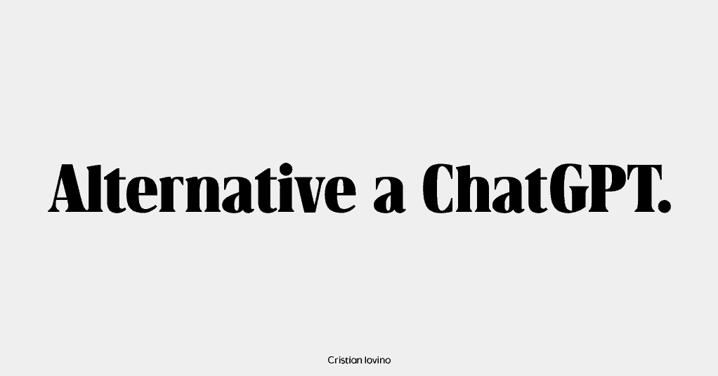 le migliori alternative a chatgpt