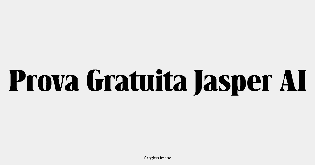 prova gratuita jasper ai