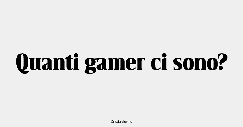 Quanti gamer ci sono?