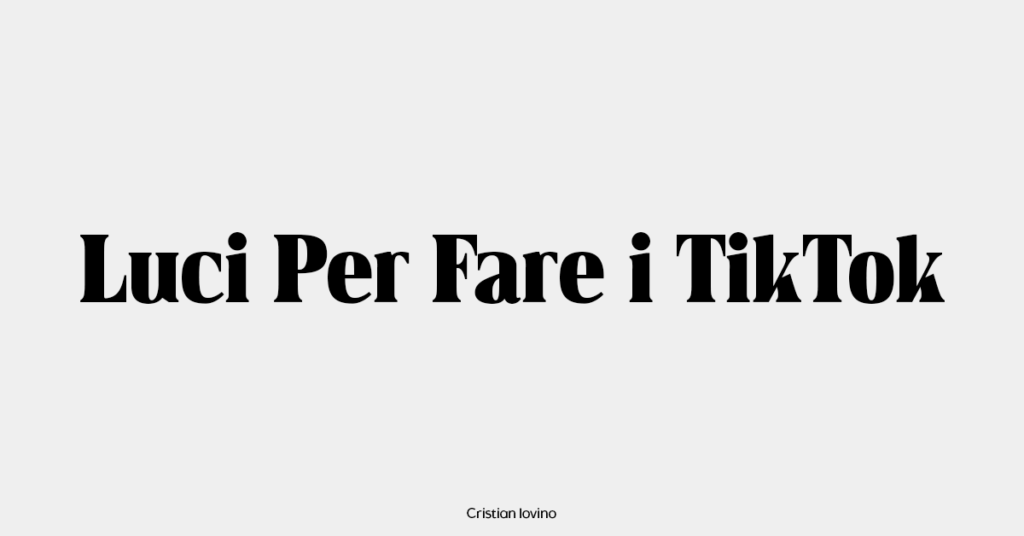 migliori luci per fare i tiktok