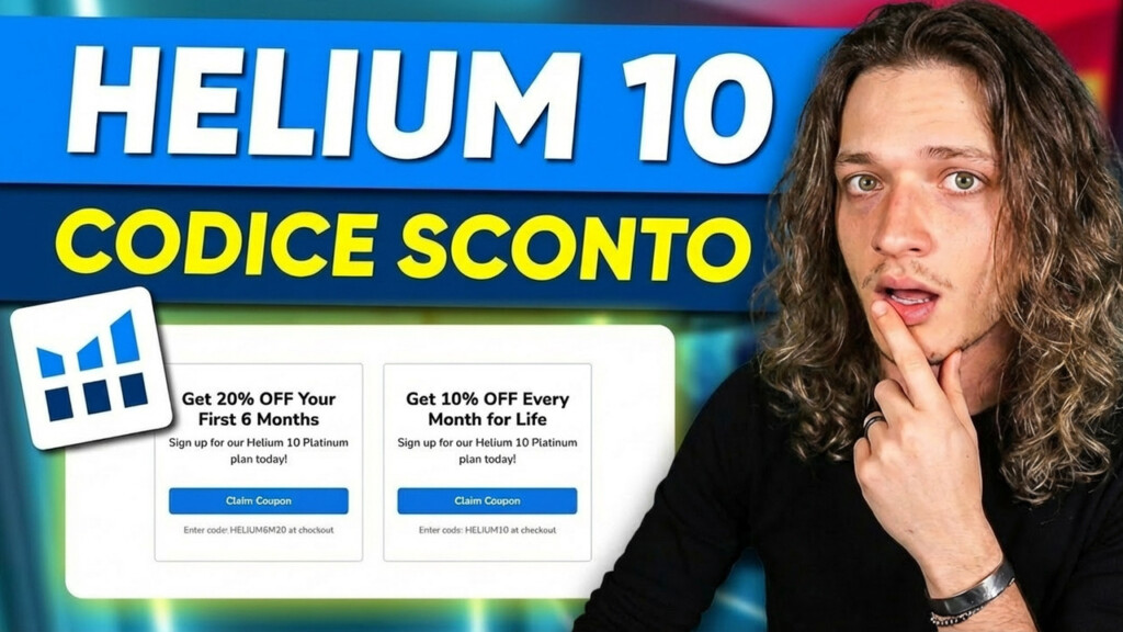 codice sconto helium 10